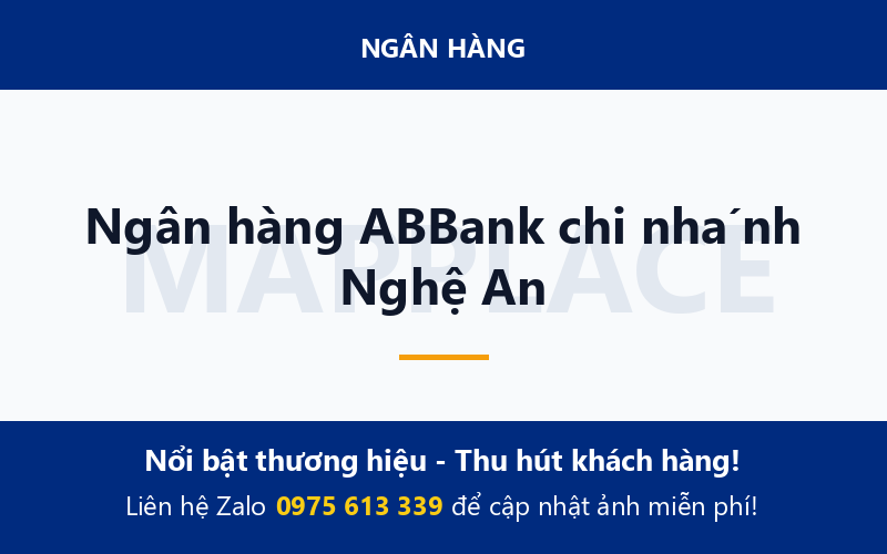 Ngân hàng ABBank chi nhánh Nghệ An