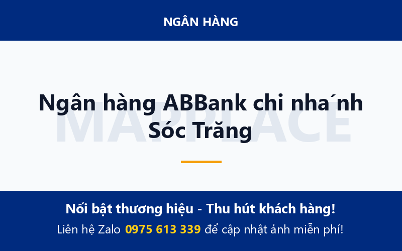 Ngân hàng ABBank chi nhánh Sóc Trăng