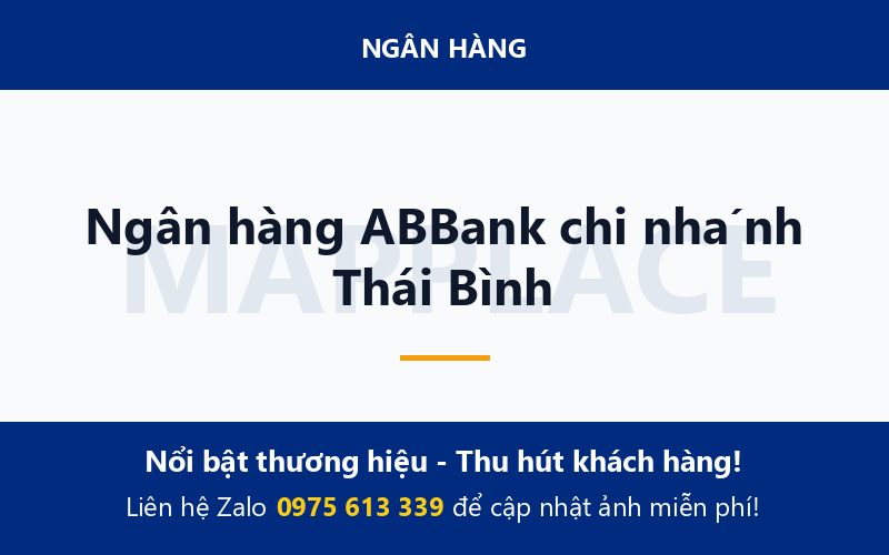 Ngân hàng ABBank chi nhánh Thái Bình