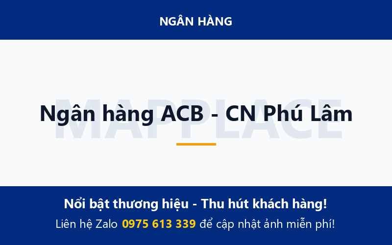 Ngân hàng ACB - CN Phú Lâm