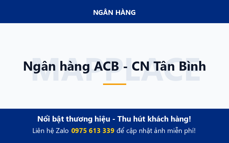 Ngân hàng ACB - CN Tân Bình