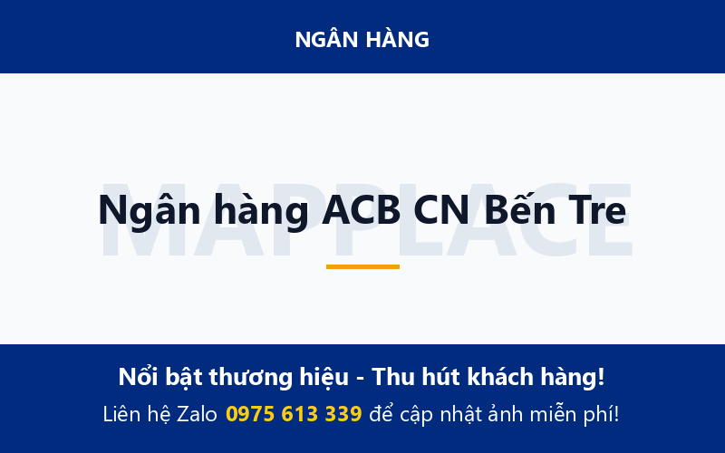 Ngân hàng ACB CN Bến Tre