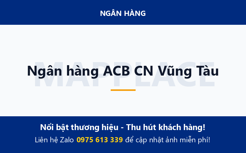 Ngân hàng ACB CN Vũng Tàu