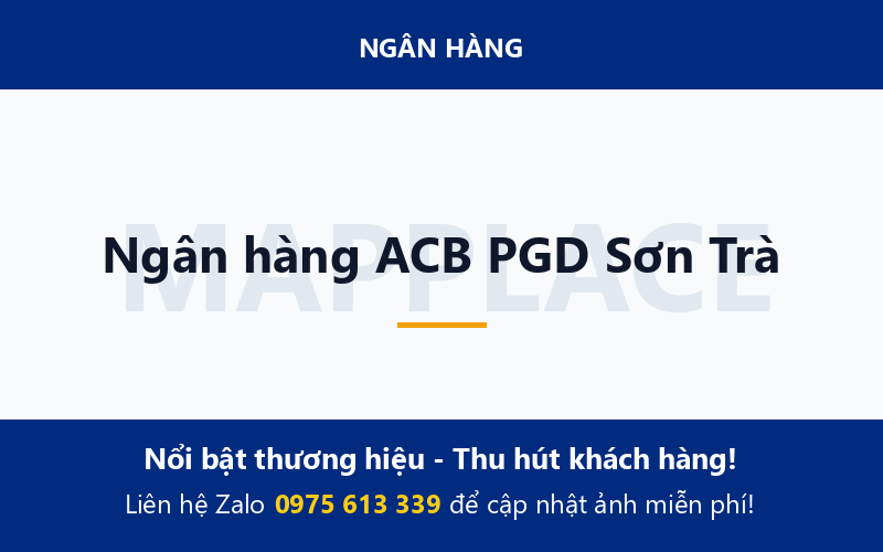 Ngân hàng ACB PGD Sơn Trà