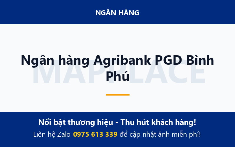 Ngân hàng Agribank PGD Bình Phú