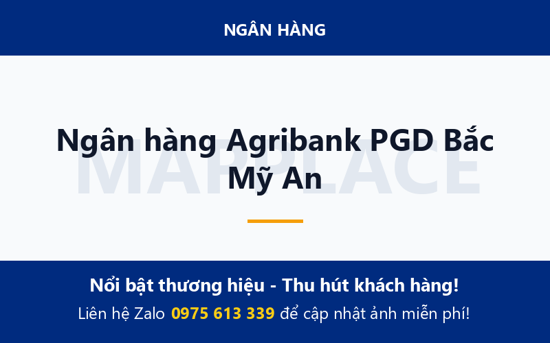 Ngân hàng Agribank PGD Bắc Mỹ An