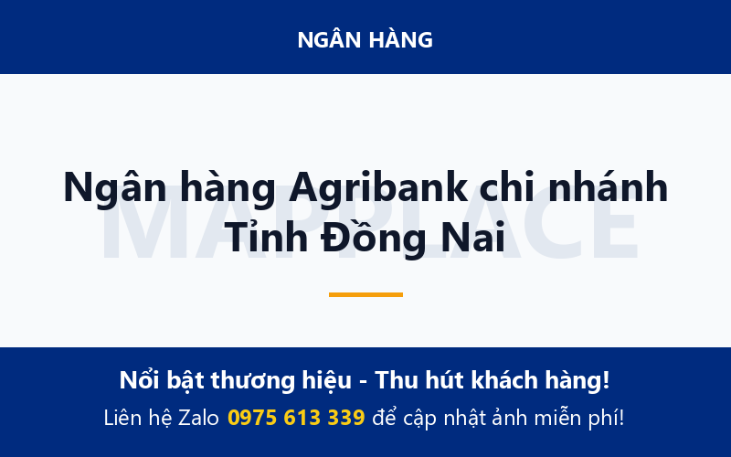Ngân hàng Agribank chi nhánh Tỉnh Đồng Nai