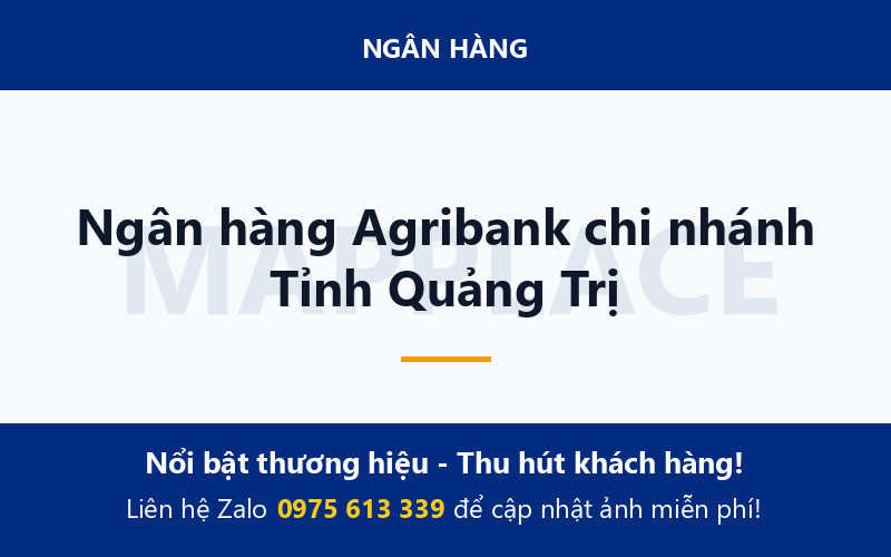 Ngân hàng Agribank chi nhánh Tỉnh Quảng Trị