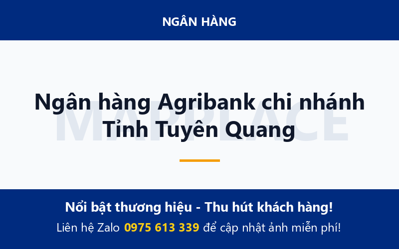 Ngân hàng Agribank chi nhánh Tỉnh Tuyên Quang