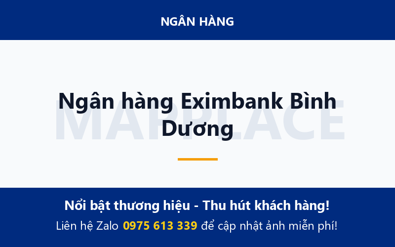 Ngân hàng Eximbank Bình Dương