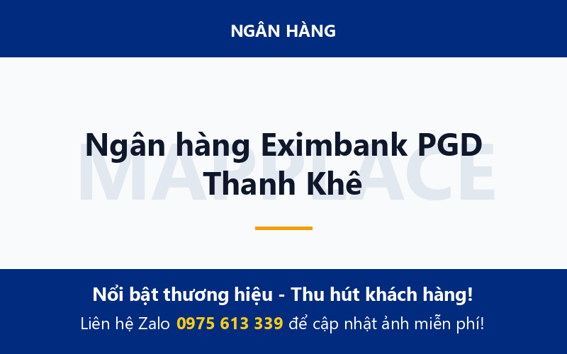 Ngân hàng Eximbank PGD Thanh Khê