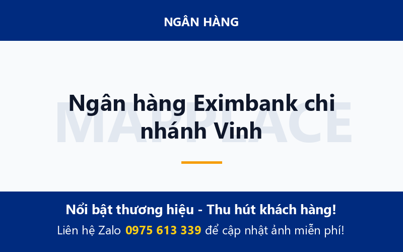 Ngân hàng Eximbank chi nhánh Vinh
