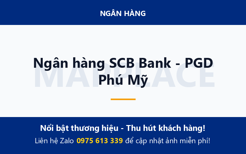 Ngân hàng SCB Bank - PGD Phú Mỹ