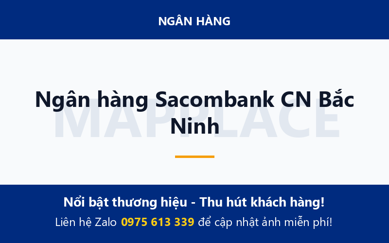 Ngân hàng Sacombank CN Bắc Ninh