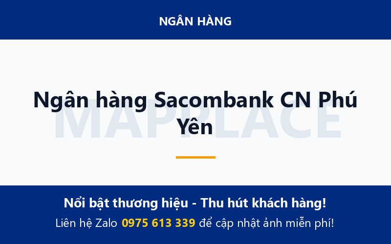 Ngân hàng Sacombank CN Phú Yên
