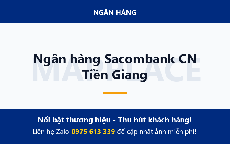 Ngân hàng Sacombank CN Tiền Giang