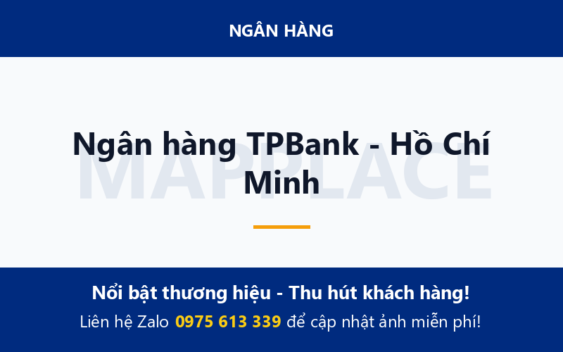 Ngân hàng TPBank - Hồ Chí Minh