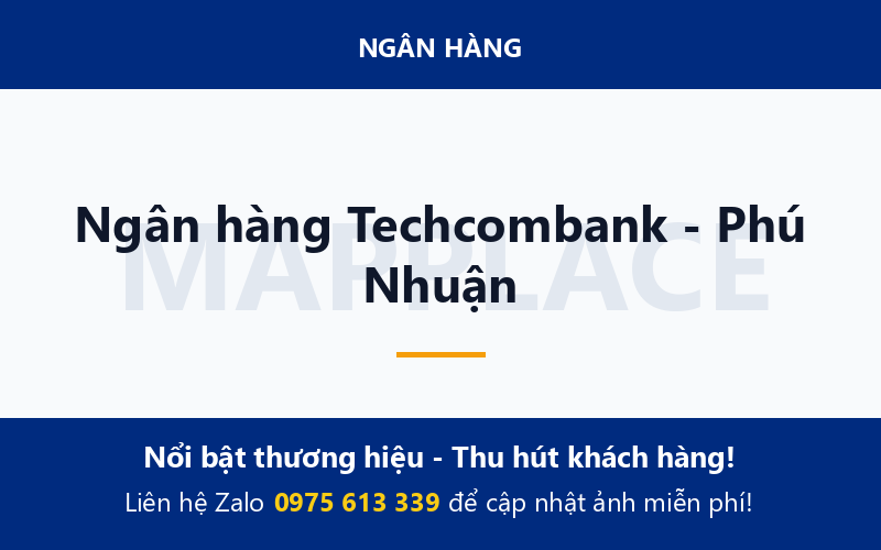 Ngân hàng Techcombank - Phú Nhuận