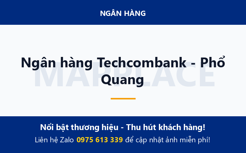 Ngân hàng Techcombank - Phổ Quang
