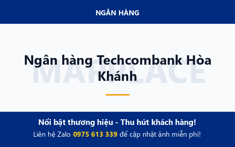 Ngân hàng Techcombank Hòa Khánh