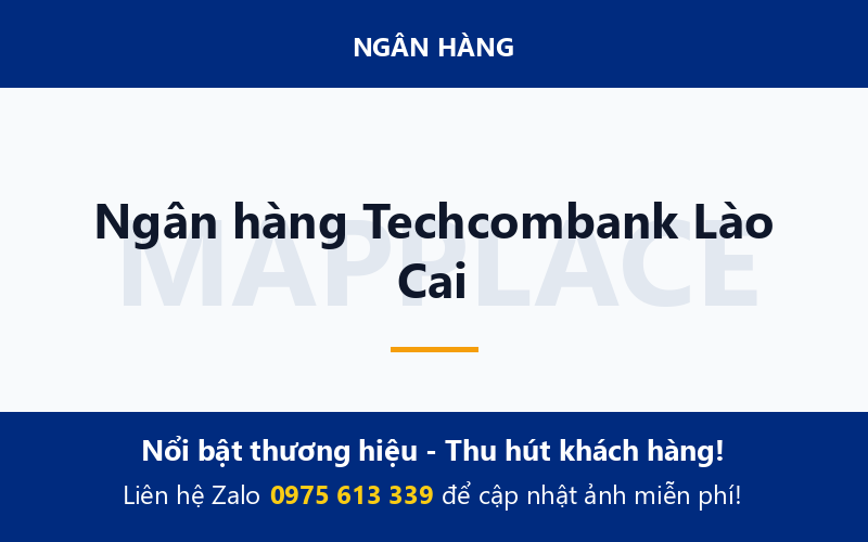 Ngân hàng Techcombank Lào Cai