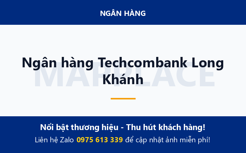 Ngân hàng Techcombank Long Khánh
