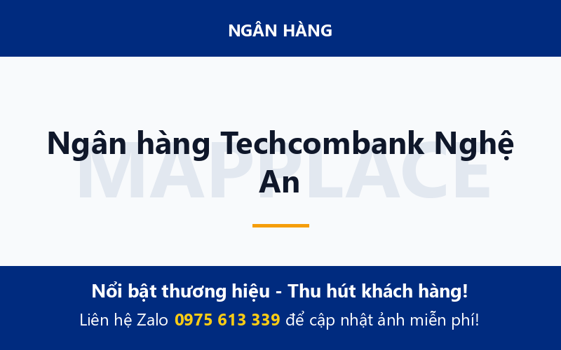 Ngân hàng Techcombank Nghệ An
