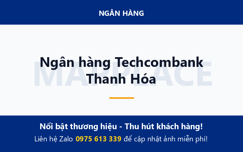 Ngân hàng Techcombank Thanh Hóa