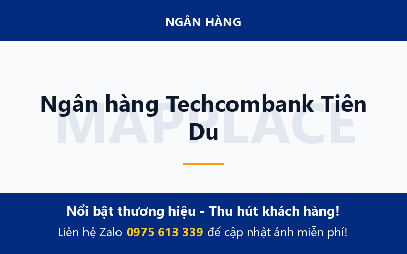 Ngân hàng Techcombank Tiên Du