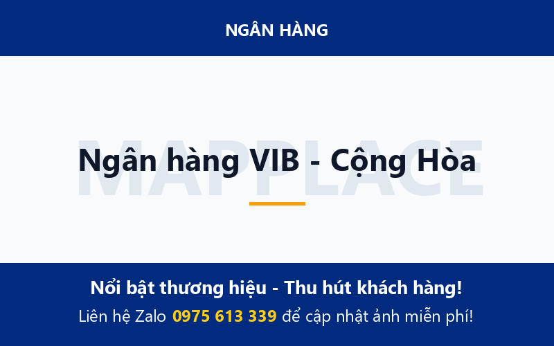 Ngân hàng VIB - Cộng Hòa