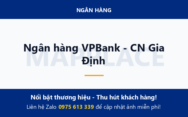 Ngân hàng VPBank - CN Gia Định