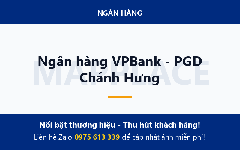 Ngân hàng VPBank - PGD Chánh Hưng