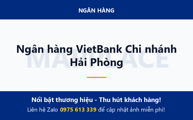 Ngân hàng VietBank Chi nhánh Hải Phòng