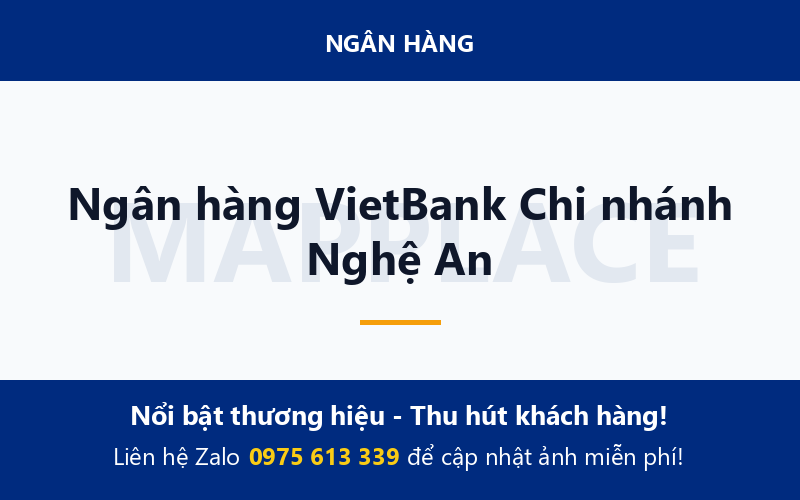Ngân hàng VietBank Chi nhánh Nghệ An