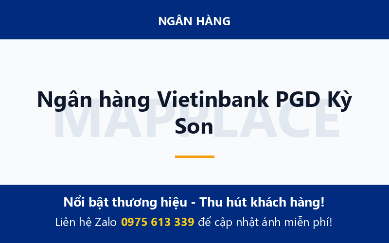 Ngân hàng Vietinbank PGD Kỳ Son