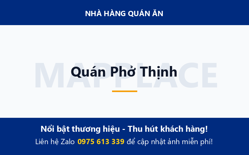 Quán Phở Thịnh