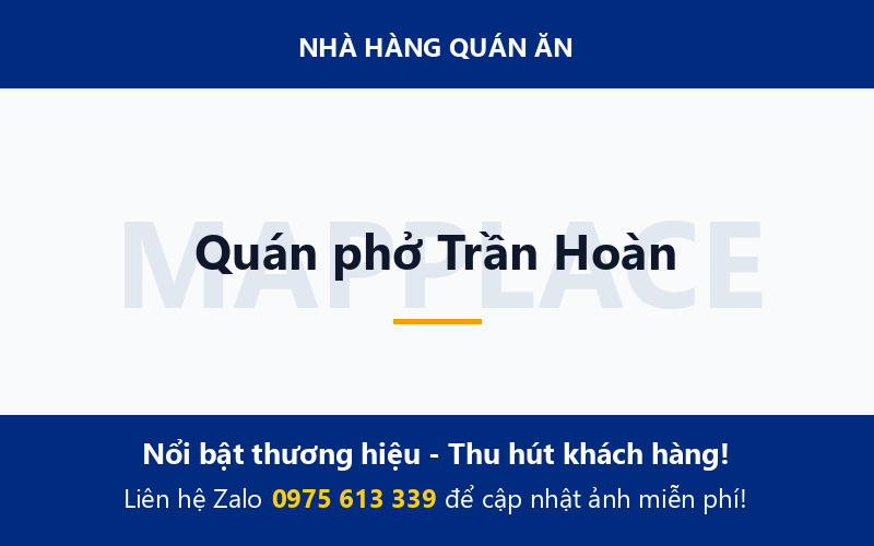 Quán phở Trần Hoàn