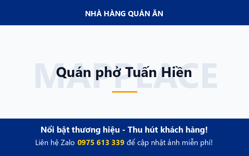 Quán phở Tuấn Hiền