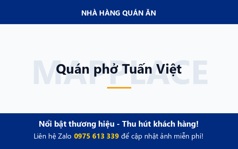 Quán phở Tuấn Việt