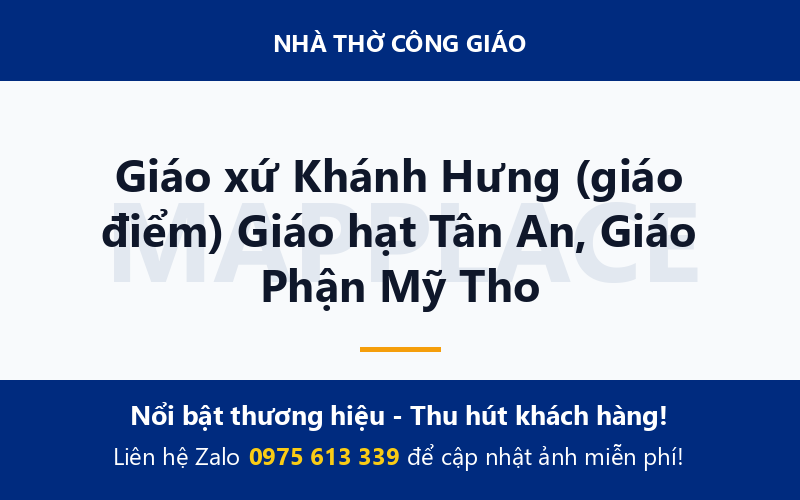 Giáo xứ Khánh Hưng (giáo điểm) Giáo hạt Tân An, Giáo Phận Mỹ Tho
