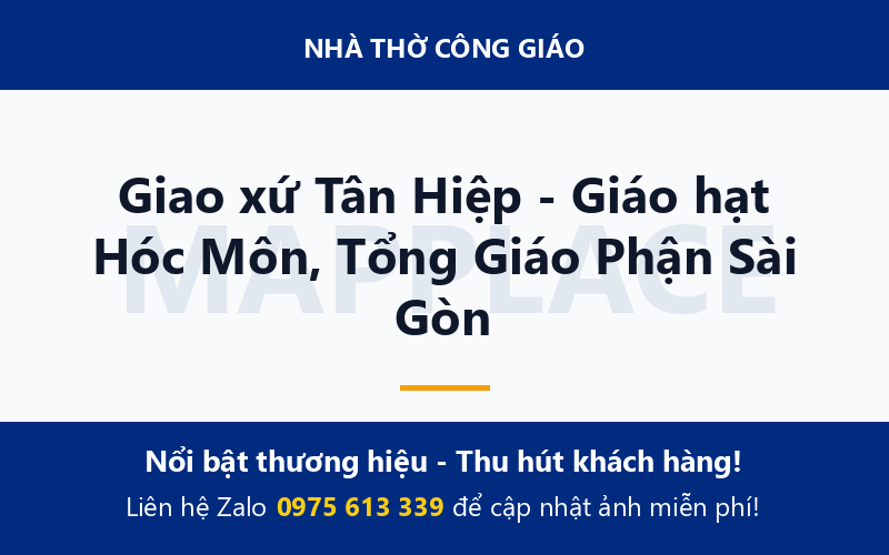 Giao xứ Tân Hiệp - Giáo hạt Hóc Môn, Tổng Giáo Phận Sài Gòn