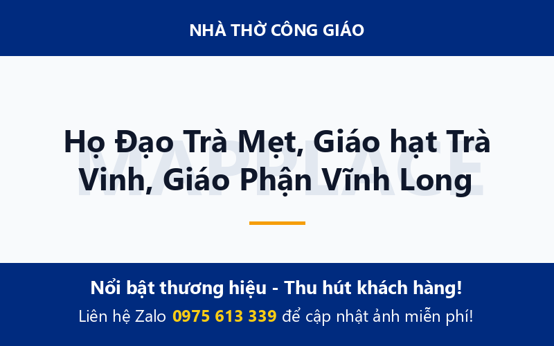 Họ Đạo Trà Mẹt, Giáo hạt Trà Vinh, Giáo Phận Vĩnh Long
