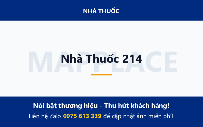 Nhà Thuốc 214