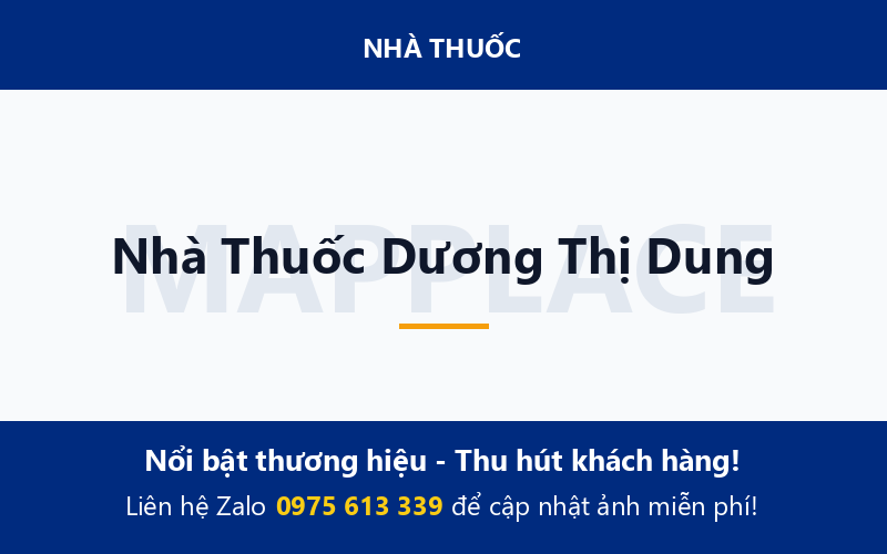Nhà Thuốc Dương Thị Dung