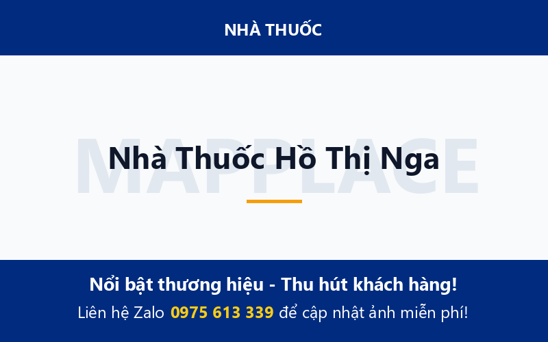 Nhà Thuốc Hồ Thị Nga