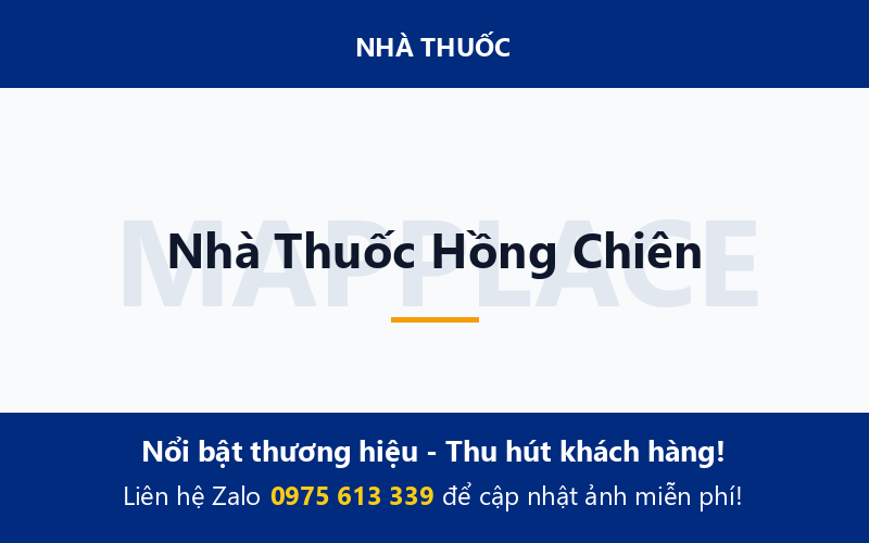 Nhà Thuốc Hồng Chiên