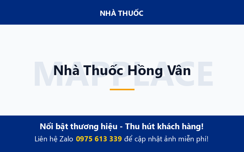 Nhà Thuốc Hồng Vân