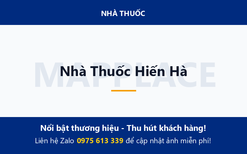 Nhà Thuốc Hiến Hà