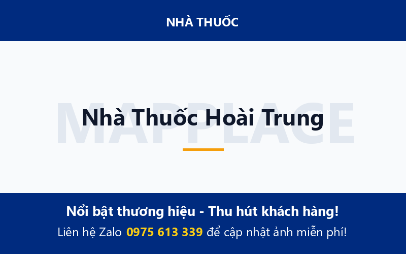 Nhà Thuốc Hoài Trung