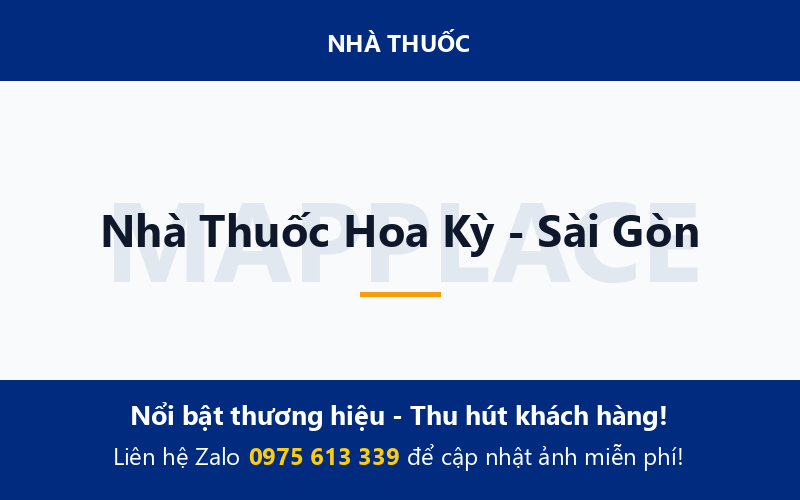 Nhà Thuốc Hoa Kỳ - Sài Gòn